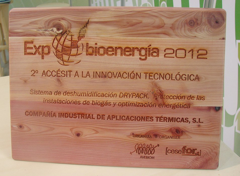 Il Drypack di CIAT premiato a Expobioenergia